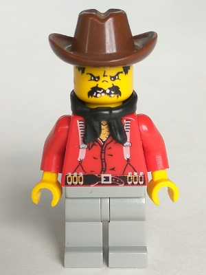 Bandit 2 (Flatfoot Thompson / Flatfoot Thomsen / Prairie Pete) LEGO ww008