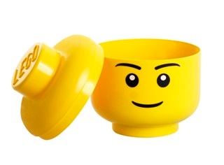 Minifigure Head Storage Container Large - Male lego 5005528