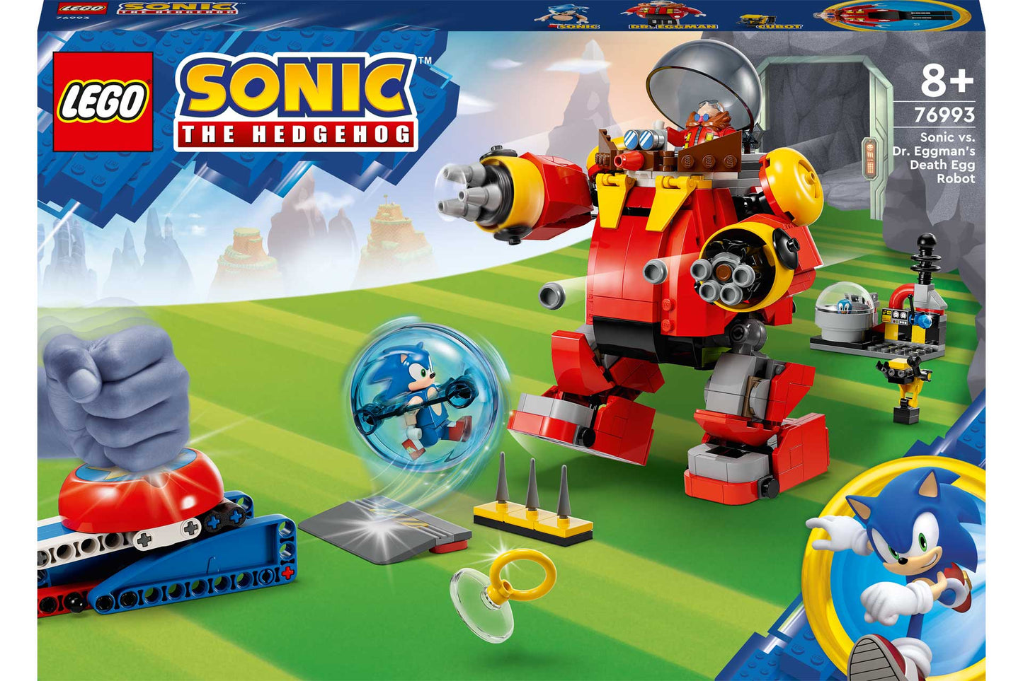 Sonic vs. Dr. Eggmans eirobot LEGO 76993