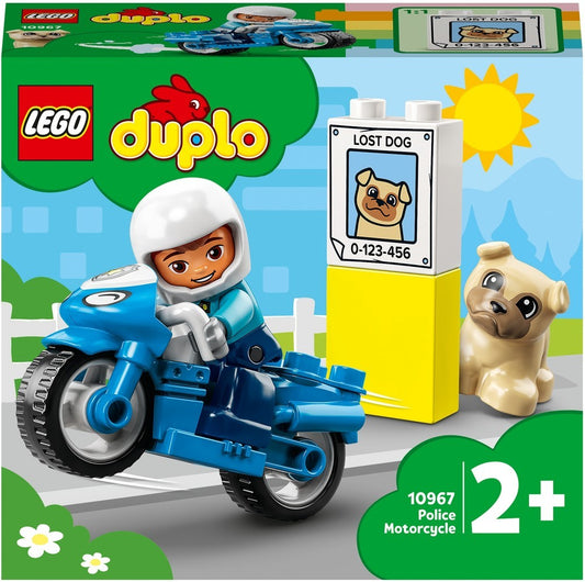 Police motorcycle Lego Duplo 10967