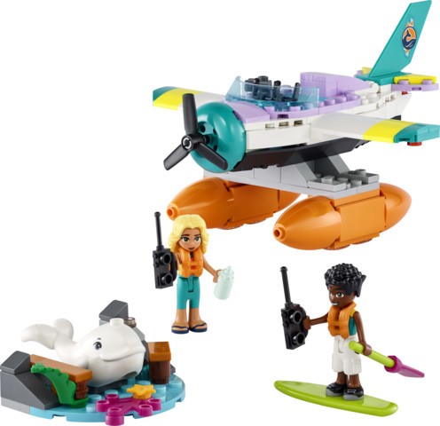 Reddingsvliegtuig op zee Lego 41752