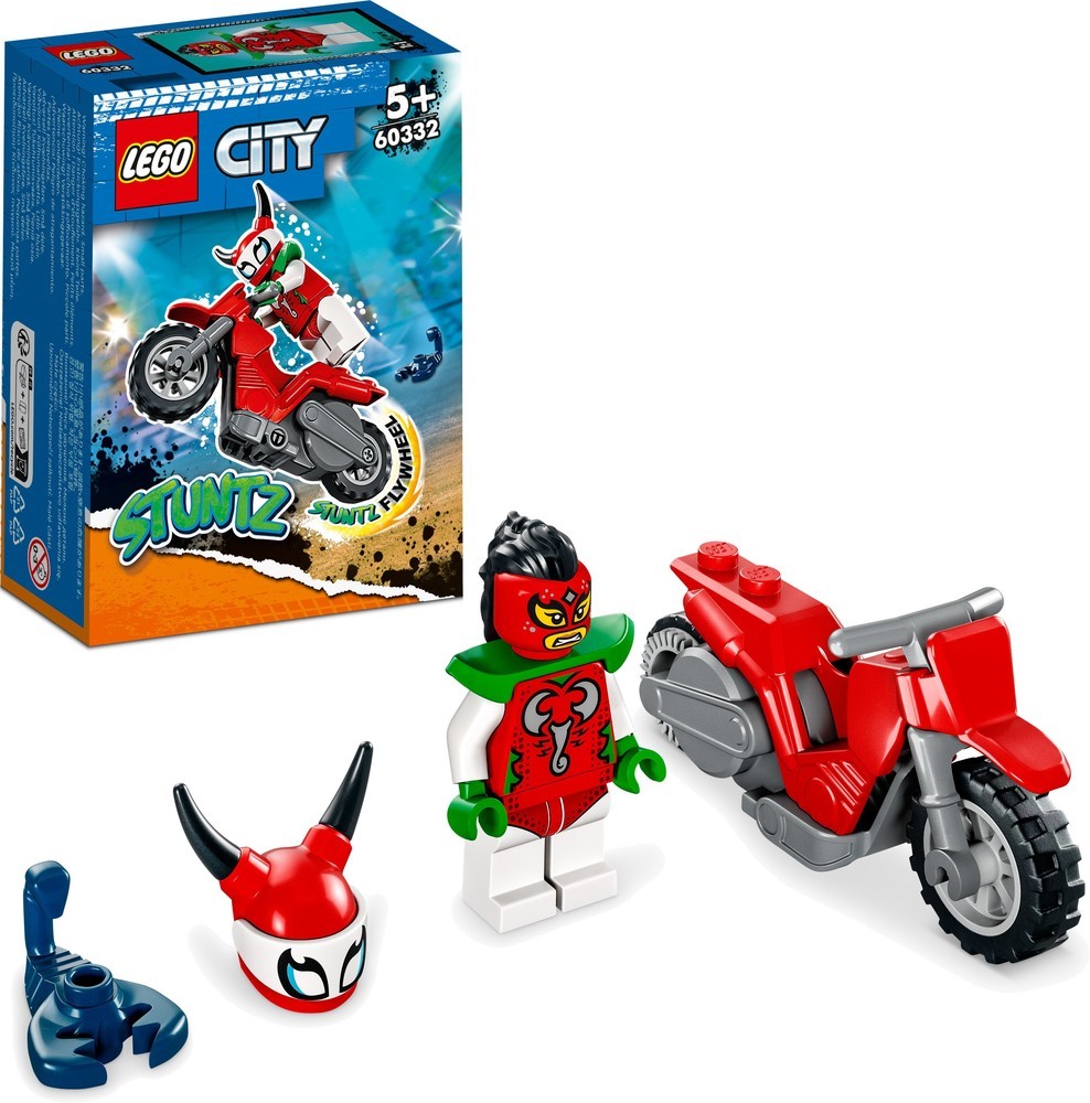 Reckless Scorpion Stunt Bike Lego 60332