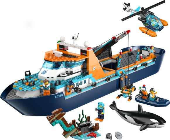 Polar research ship Lego 60368