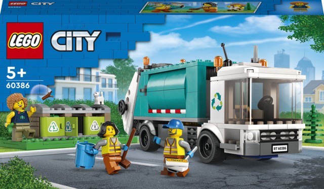 LEGO City Recycle vrachtwagen 60386
