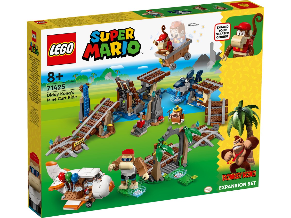 Diddy Kongs mijnwagenrit Lego 71425