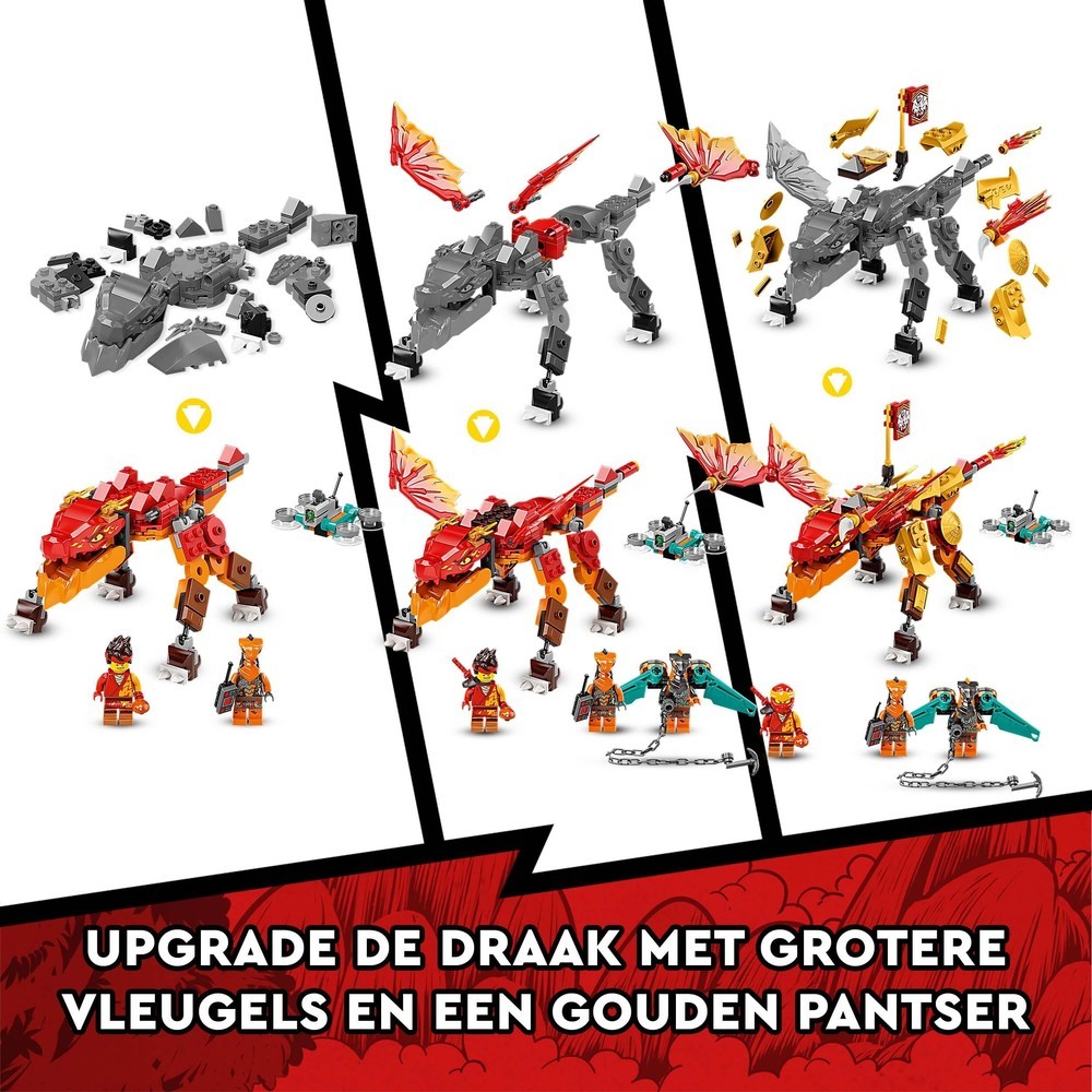 Kai`s fire dragon EVO Lego 71762