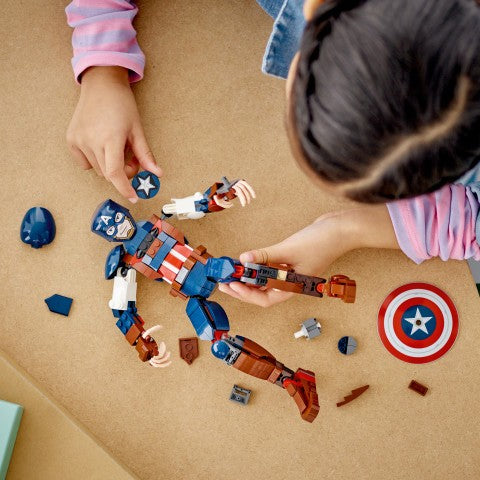 Captain America bouwfiguur Lego 76258